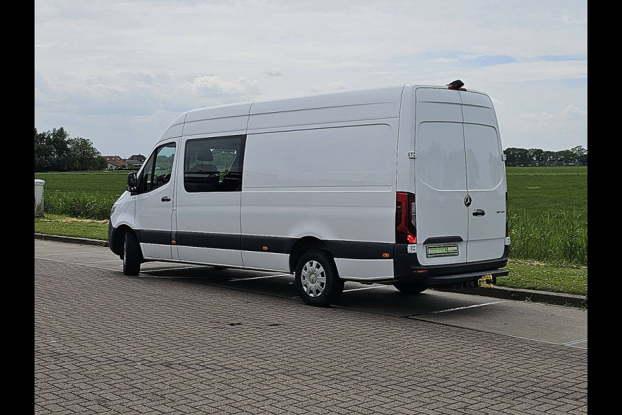 Mercedes-Benz Sprinter 317 L3H2, dubbele cabine,automaat, airco, LED, mbux, navi, camera, trekhaak