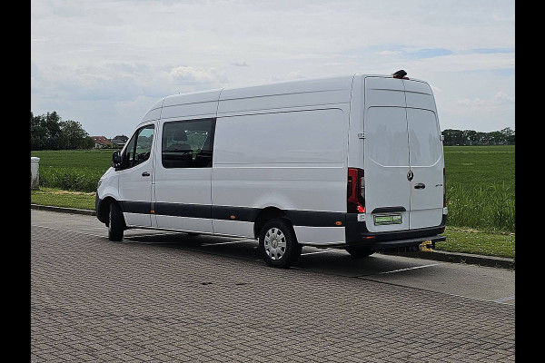 Mercedes-Benz Sprinter 317 L3H2, dubbele cabine,automaat, airco, LED, mbux, navi, camera, trekhaak
