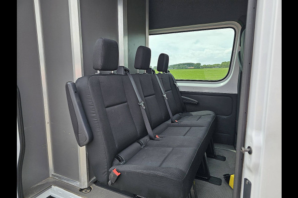 Mercedes-Benz Sprinter 317 L3H2, dubbele cabine,automaat, airco, LED, mbux, navi, camera, trekhaak