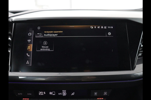 Audi Q4 e-tron 40 Launch edition S Competition 77 kWh | SOH 92,1% | Half leder | Stoelverwarming | Carplay | Adaptive cruise | Climate control | Camera | Park assist | Trekhaak