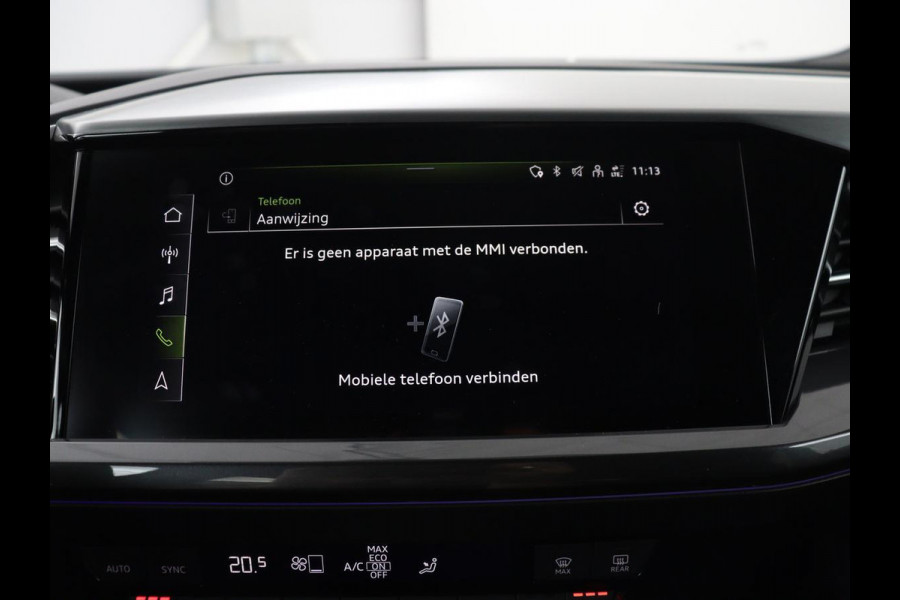 Audi Q4 e-tron 40 Launch edition S Competition 77 kWh | SOH 92,1% | Half leder | Stoelverwarming | Carplay | Adaptive cruise | Climate control | Camera | Park assist | Trekhaak