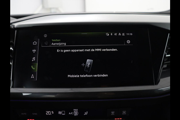 Audi Q4 e-tron 40 Launch edition S Competition 77 kWh | SOH 92,1% | Half leder | Stoelverwarming | Carplay | Adaptive cruise | Climate control | Camera | Park assist | Trekhaak