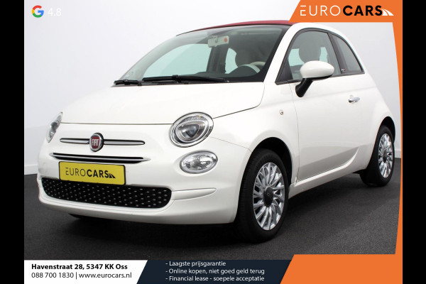 Fiat 500C 1.0 69pk Hybrid Lounge Plus Climate Control Navigatie Apple Carplay/Android Auto Parkeersensor achter Cruise Control Airco