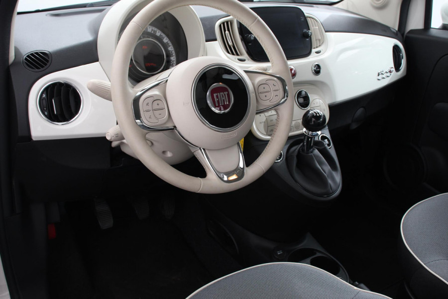 Fiat 500C 1.0 69pk Hybrid Lounge Plus Climate Control Navigatie Apple Carplay/Android Auto Parkeersensor achter Cruise Control Airco