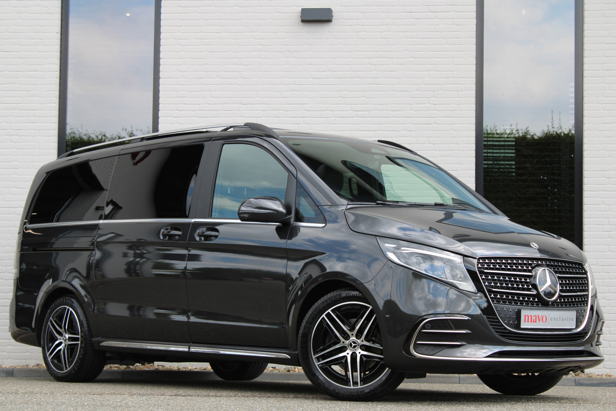 Mercedes-Benz V-Klasse 300d / AMG / Exclusive / DC / Luchtvering / Pano / 360 Cam / Burmester / Vol Opties / NIEUWSTAAT.