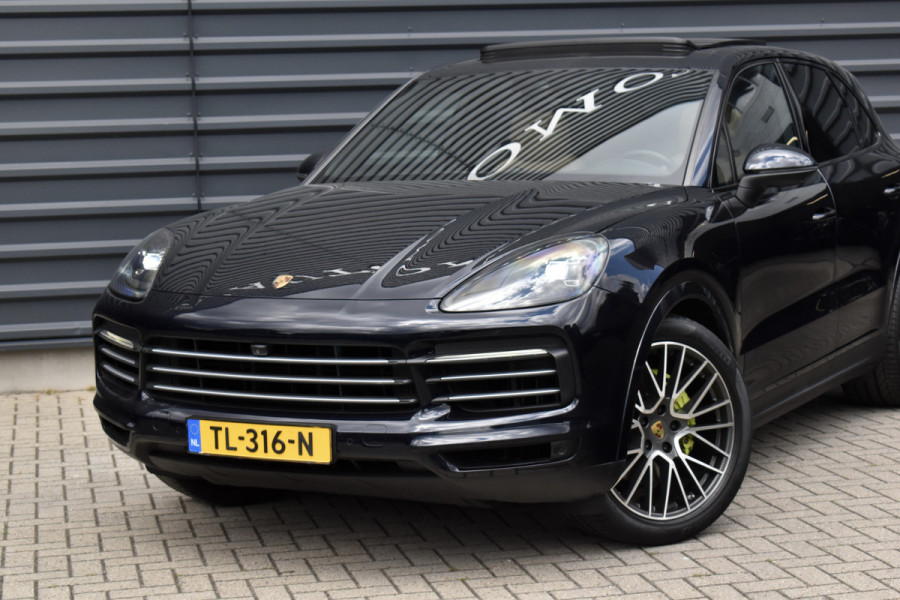 Porsche Cayenne 3.0 E-Hybrid 462pk Sport Chrono | Pano | Trekhaak | 360 Camera | Bose | Stuurverwarming | Luchtvering | Orig. NL |