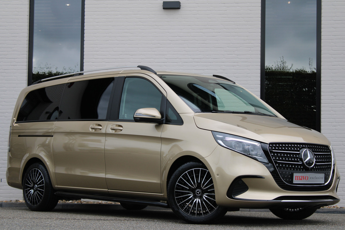 Mercedes-Benz V-Klasse 220d / Lang / DC / New Model / 2x Schuifdeur / Burmester / 360 Camera / NIEUWSTAAT