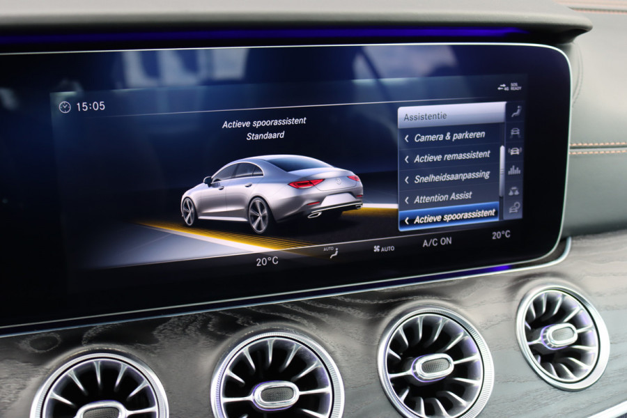 Mercedes-Benz CLS-Klasse 450 4MATIC AMG Line 'Edition 1' | Premium+ | Luchtvering | Distronic+ | Massage | Schuifdak | Burmester | Vlakkenverwarming | Nappa Leder |