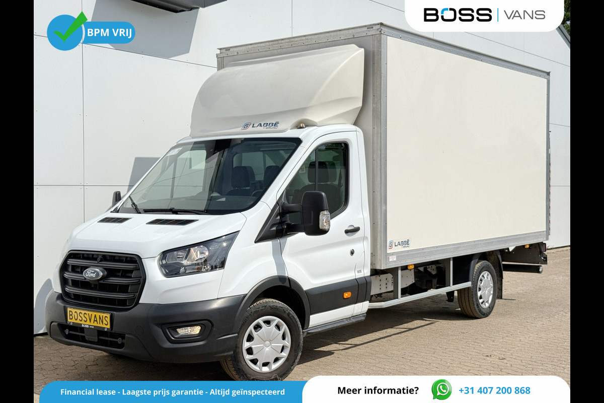 Ford Transit 2.0 TDCI 130PK Laadklep Airco Bakwagen Cruise Control Lane Assist Koffer Meubelbak