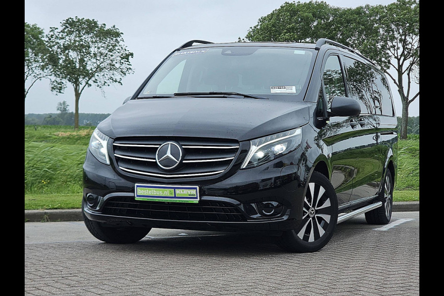 Mercedes-Benz EVITO TOURER PRO L3 90 kWh L3 9 persoons XL WLTP 368 km snelladen clima org NL dubbele schuifdeur carplay BPM-vrij
