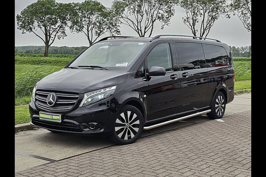 Mercedes-Benz EVITO TOURER PRO L3 90 kWh L3 9 persoons XL WLTP 368 km snelladen clima org NL dubbele schuifdeur carplay BPM-vrij