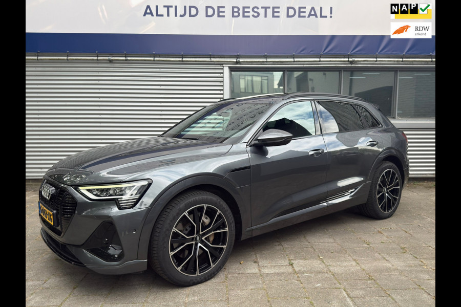 Audi e-tron E-tron 50 quattro Launch edition Black S-Line l Pano l Camera l Trekhaak l
