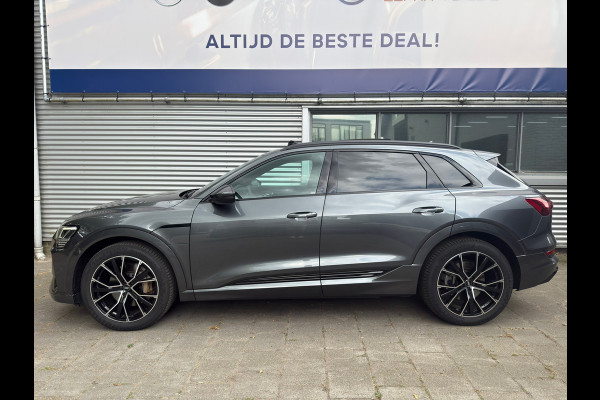 Audi e-tron E-tron 50 quattro Launch edition Black S-Line l Pano l Camera l Trekhaak l