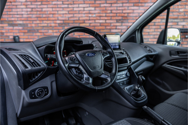 Ford Transit Connect 1.5 EcoBlue L2 | 3-Zitter | Sortimo inrichting | Navigatie | Camera | CarPlay | Stoelverwarming | Airco | MF Stuur | Dealer onderhouden | Nieuwe APK