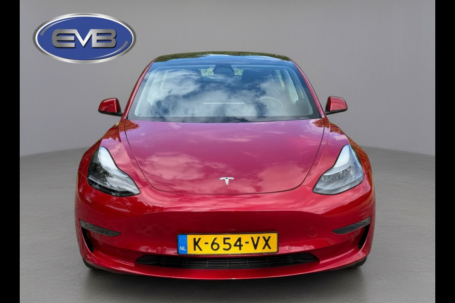 Tesla Model 3 Long Range AWD 75 kWh, panoramadak, leder, nieuwstaat! Origineel NL auto met nap
