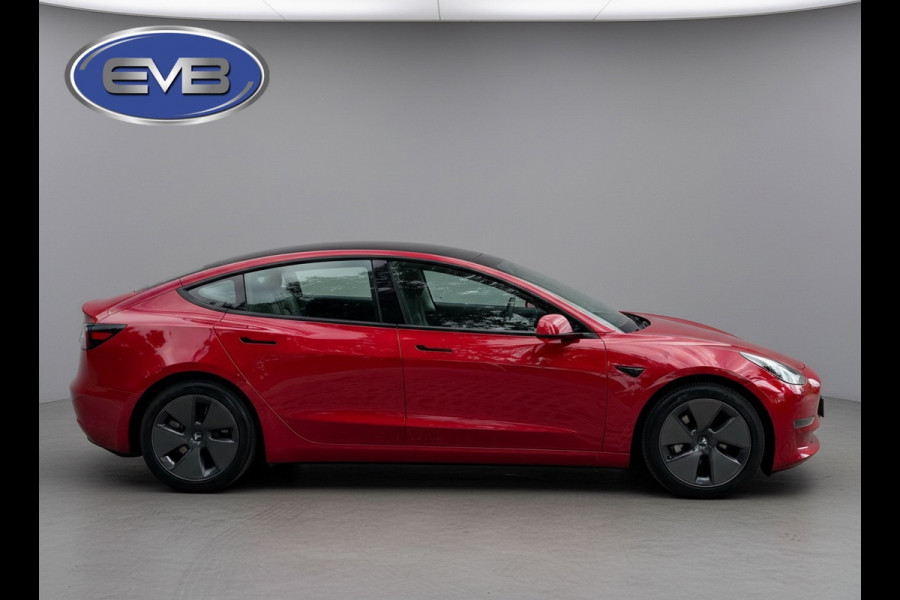 Tesla Model 3 Long Range AWD 75 kWh, panoramadak, leder, nieuwstaat! Origineel NL auto met nap