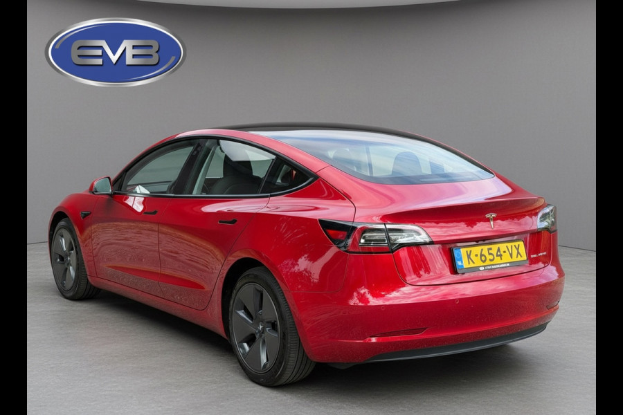 Tesla Model 3 Long Range AWD 75 kWh, panoramadak, leder, nieuwstaat! Origineel NL auto met nap