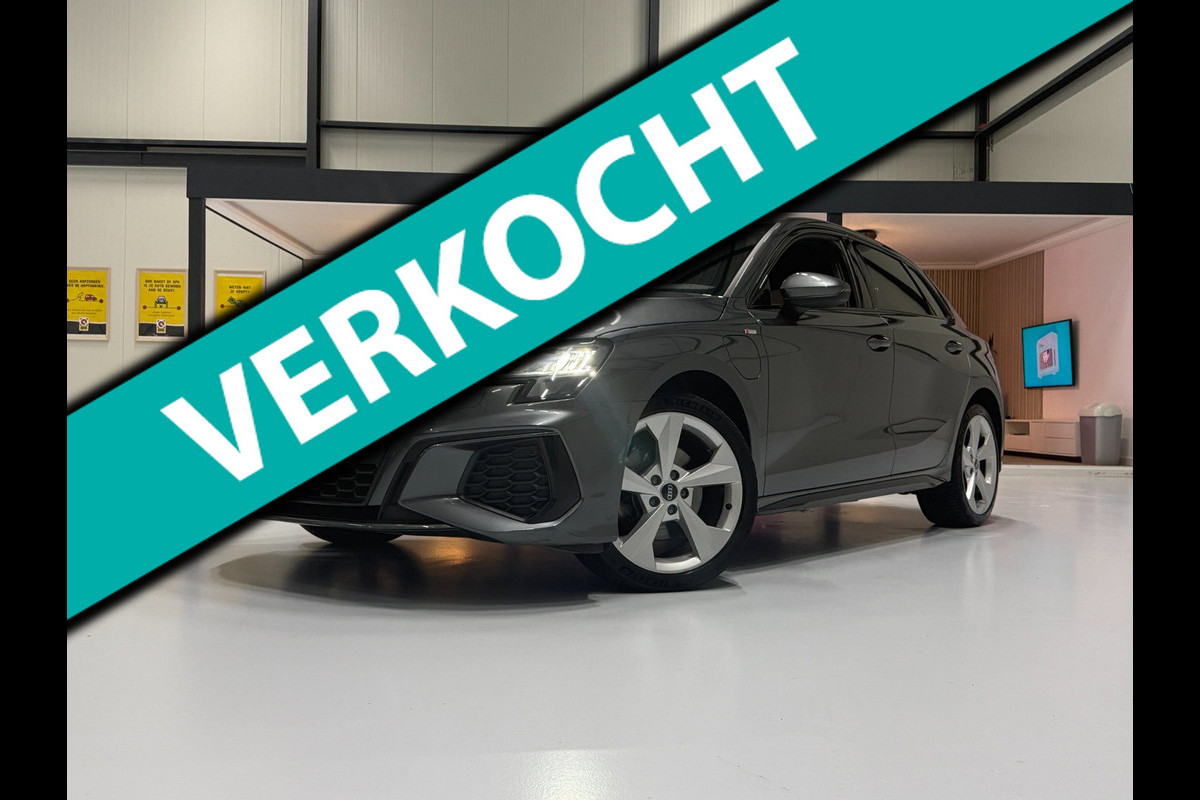 Audi A3 Sportback 40 TFSI e S-Line Competition 3xS 204pk PHEV VC ACC Cam Trekhaak El. Klep