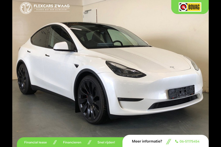 Tesla Model Y Performance AWD 75 kWh - Automaat - Panodak - Leder - Navi