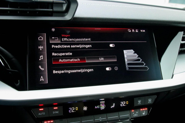 Audi A3 Limousine 35 1.5 TFSI S Edition One S-line 150pk S-Tronic Lederen kuipstoelen|Virtual Cockpit|Panoramadak|LED Matrix|Black