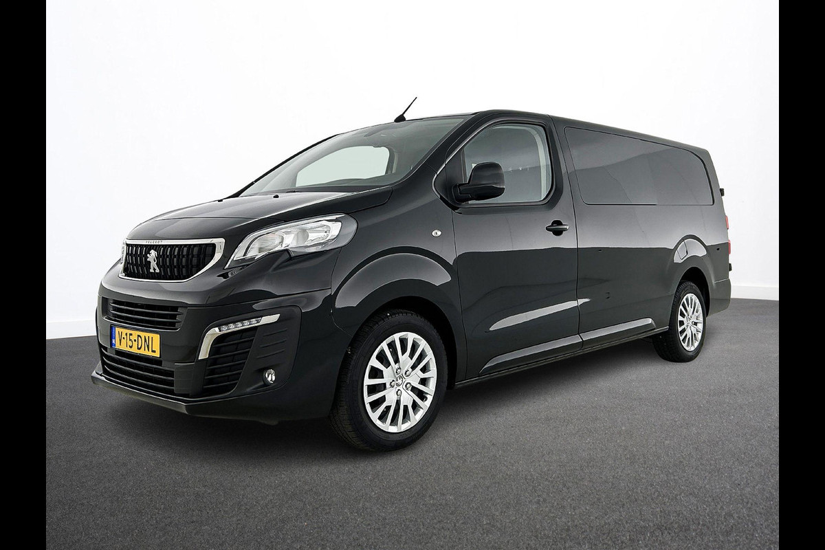 Peugeot Expert 2.0 180PK Long Premium Dubbele Cabine Automaat Airco Bluetooth Navigatie Apple Carplay/ Android Auto Trekhaak