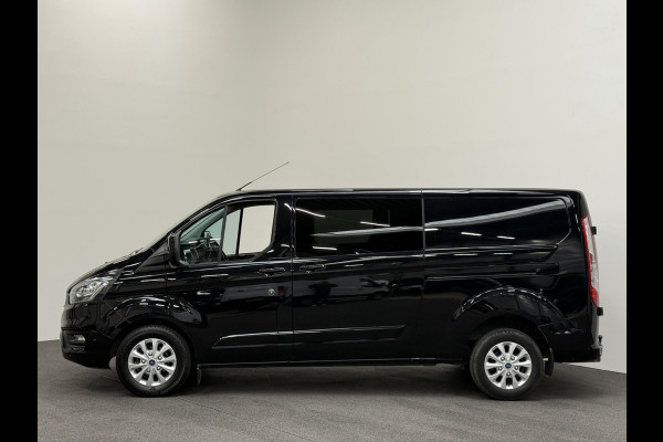 Ford Transit Custom 300 2.0 TDCI L2H1 Limited Dubbele cabine Automaat Navigatie Airco 2 Schuifdeuren Trekhaak PDC Carplay DAB