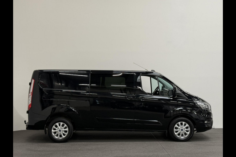 Ford Transit Custom 300 2.0 TDCI L2H1 Limited Dubbele cabine Automaat Navigatie Airco 2 Schuifdeuren Trekhaak PDC Carplay DAB