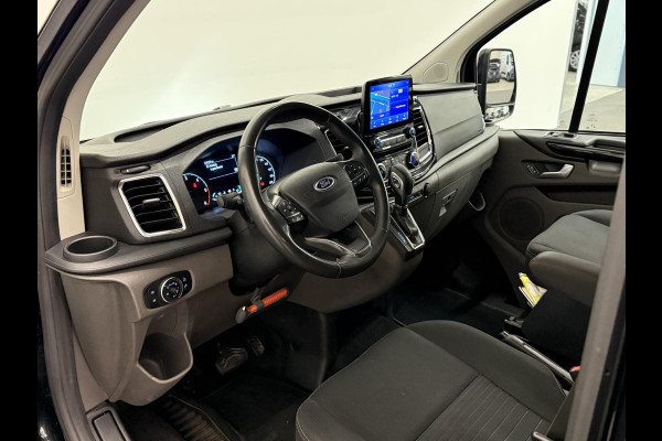 Ford Transit Custom 300 2.0 TDCI L2H1 Limited Dubbele cabine Automaat Navigatie Airco 2 Schuifdeuren Trekhaak PDC Carplay DAB