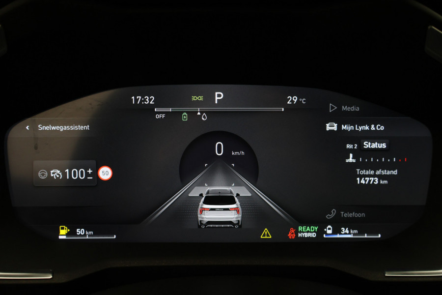 Lynk & Co 01 1.5 360° Camera, Panoramadak, ACC, Apple Carplay, Infinity Sound, DAB, 20''