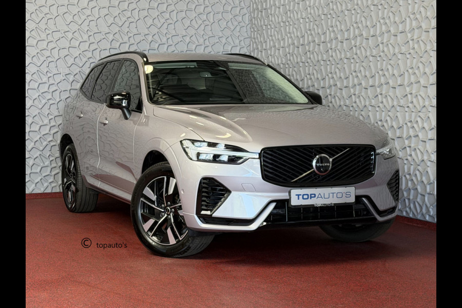 Volvo XC60 2.0 T8 455PK AWD PLUS DARK NIEUWE AUTO HARMAN KARDON 360.CAM STOEL/STUUR VERW LEER