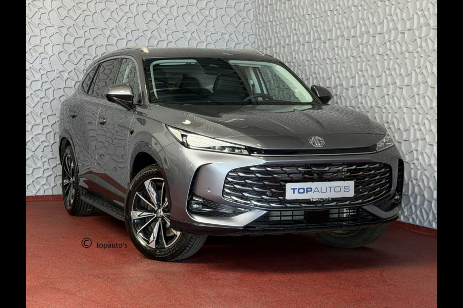 MG MG HS PHEV 1.5 TGDI LUXURY PHEV PLUG-IN HYBRIDE | LEER | 272PK NIEUWE AUTO | >1.000 KM TOTAAL BEREIK | 360° CAMERA | ELEKTRISCHE ACHTERKLEP