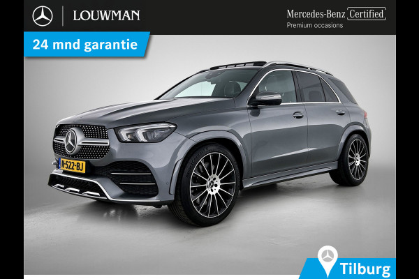 Mercedes-Benz GLE 450 4MATIC Premium Plus | Leder zwart | AIRMATIC luchtvering | Head up Display| Panoramadak AMG Line | Panorama Schuif-Kanteldak | Parkeerpakket met 360°-camera | Head-up display | Inclusief 24 maanden Mercedes-Benz Certified garantie voor Europa.
