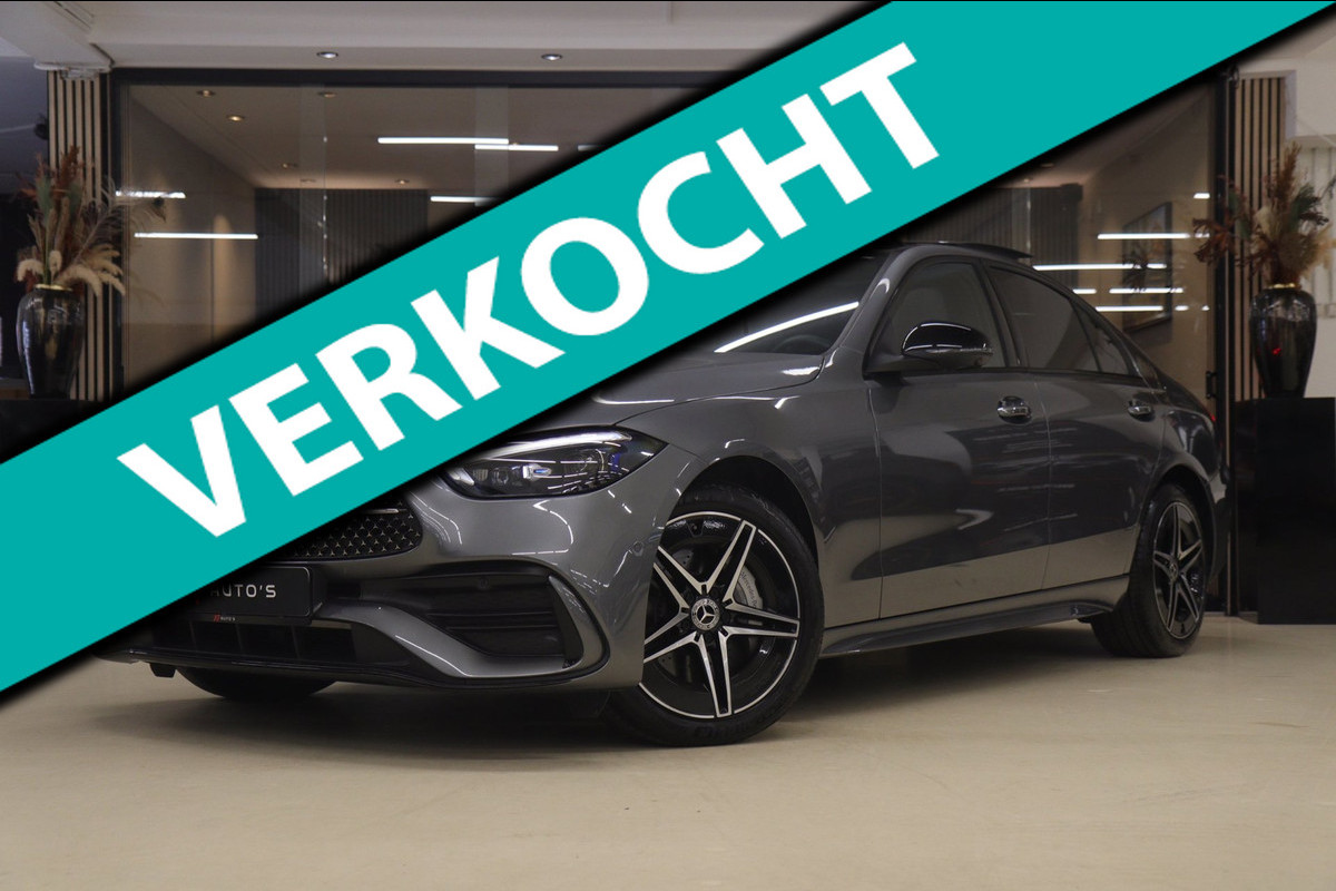 Mercedes-Benz C-Klasse 300 E AMG Line / PANO/HUD/360CAM/CARPLAY/MEM/ACC/BOMVOL