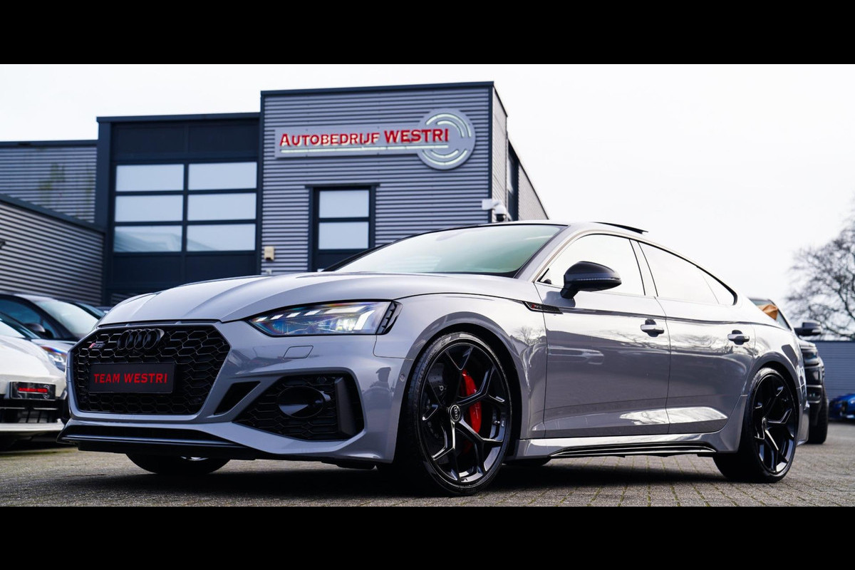 Audi RS5 Sportback 2.9 TFSI RS 5 Quattro Competition Plus | Kuipstoelen | Keramisch | Carbon | Nieuwstaat | HuD | Bang&Olufsen |