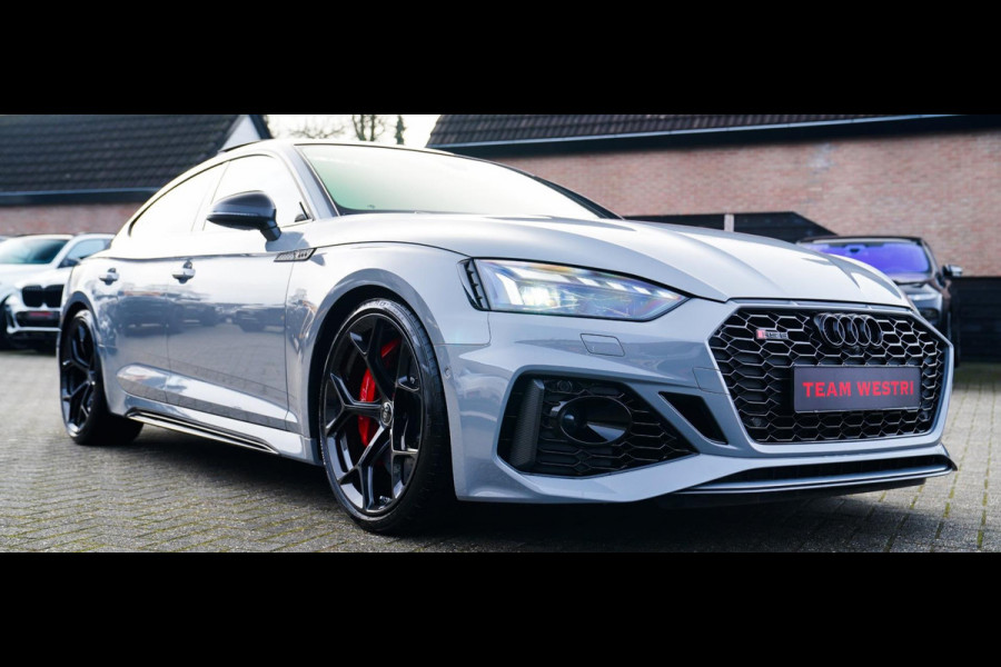 Audi RS5 Sportback 2.9 TFSI RS 5 Quattro Competition Plus | Kuipstoelen | Keramisch | Carbon | Nieuwstaat | HuD | Bang&Olufsen |