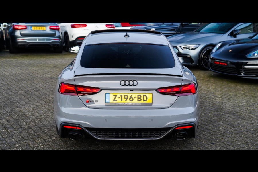 Audi RS5 Sportback 2.9 TFSI RS 5 Quattro Competition Plus | Kuipstoelen | Keramisch | Carbon | Nieuwstaat | HuD | Bang&Olufsen |