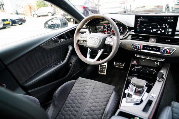Audi RS5 Sportback 2.9 TFSI RS 5 Quattro Competition Plus | Kuipstoelen | Keramisch | Carbon | Nieuwstaat | HuD | Bang&Olufsen |