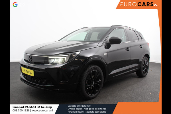 Opel Grandland 1.2 Turbo GS Automaat Navigatie Apple Carplay/Android Auto Camera Parkeersensoren Adaptive Cruise Control Dodehoekdetectie Stoel-en stuurverwarming Climate Control Lichtmetalen velgen