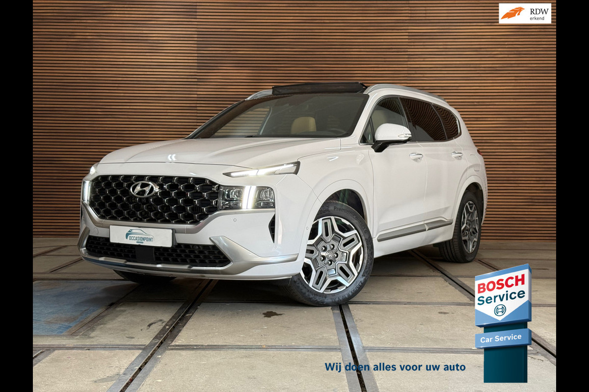 Hyundai Santa Fe 1.6 T-GDI PHEV Premium Sky 7p. | Full Option | Pano | HuD | ACC | Park Assist | 360 | Trekhaak | Dealer Onderhoud