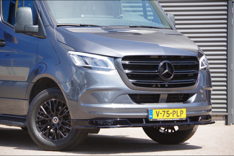 Mercedes-Benz Sprinter 319 3.0 CDI V6 L2H1 MARGE! AUT. LED, 2X SCHUIFDEUR, 3.5T TREKHAAK, LEDER, ADAPT. CRUISE, 360 CAMERA, NAVI, CLIMA, STOELVERWARMIN