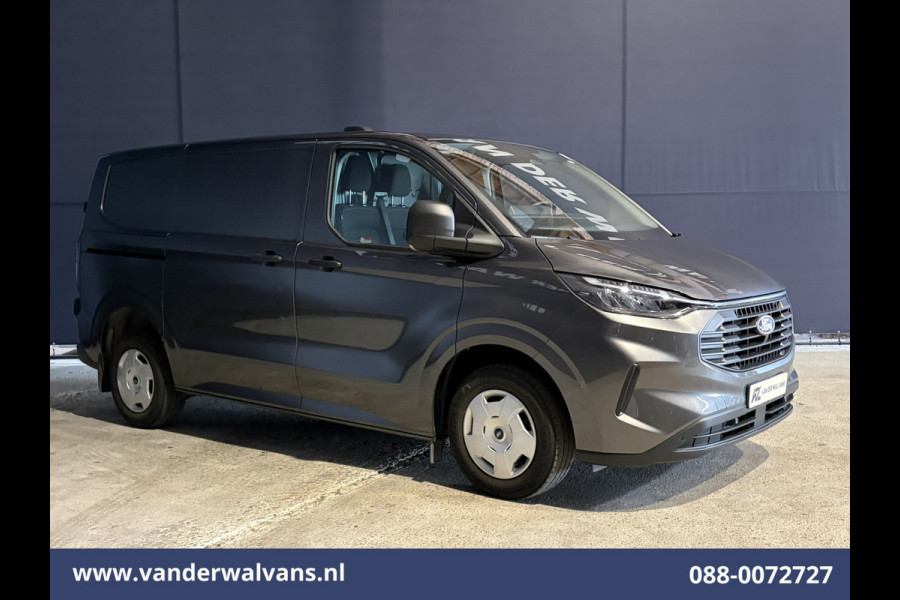 Ford Transit Custom 2.0 TDCI 136pk L1H1 Euro6 Airco | Camera | Navigatie | LED | Apple Carplay | Adaptieve Cruisecontrol Android Auto, Verwarmde voorruit, Stoelverwarming, Parkeersensoren, Bijrijdersbank, 2590kg trekvermogen