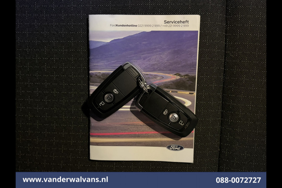 Ford Transit Custom 2.0 TDCI 136pk L1H1 Euro6 Airco | Camera | Navigatie | LED | Apple Carplay | Adaptieve Cruisecontrol Android Auto, Verwarmde voorruit, Stoelverwarming, Parkeersensoren, Bijrijdersbank, 2590kg trekvermogen