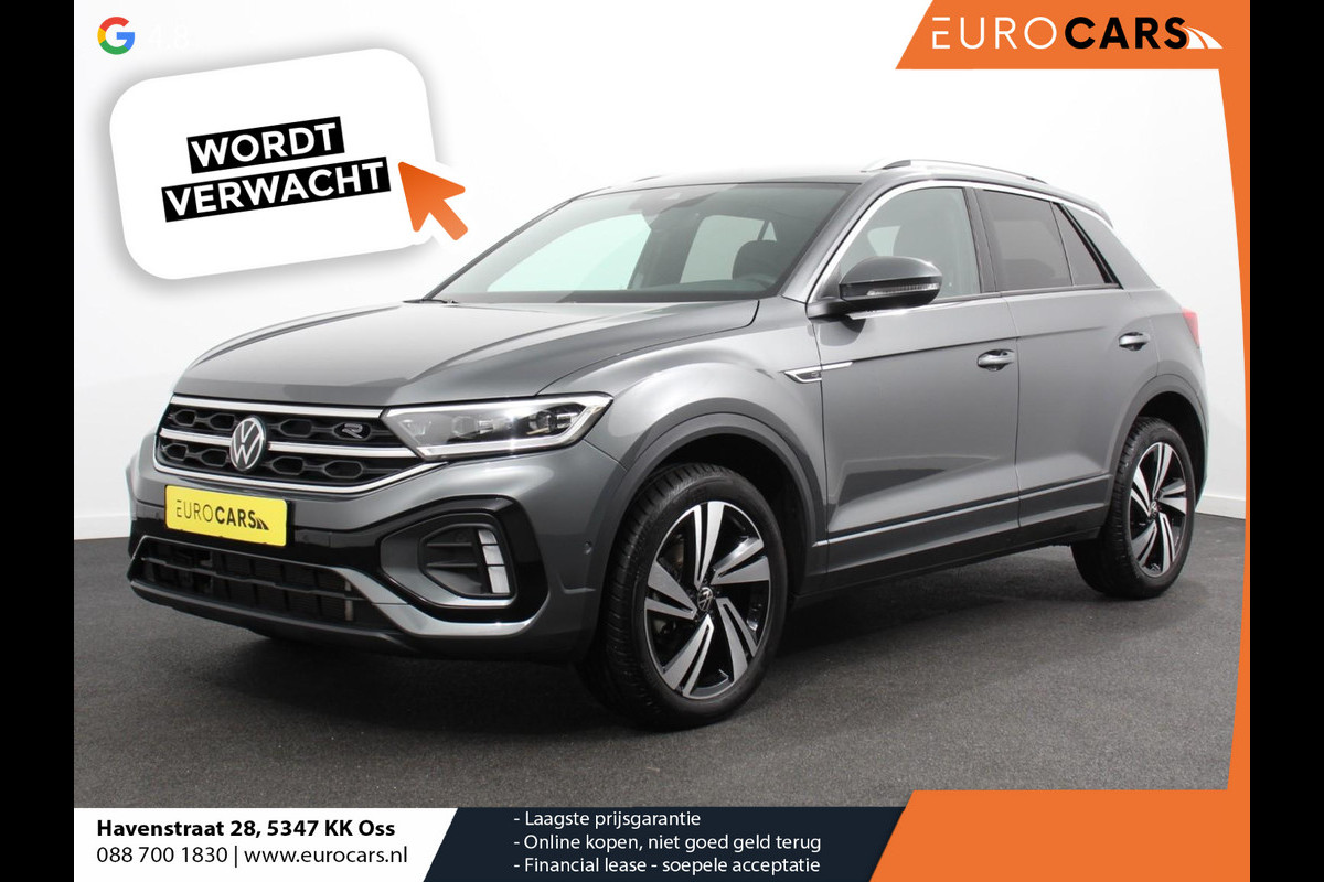 Volkswagen T-Roc 1.5 TSI 150pk Automaat R-Line Plus Navigatie Apple Carplay/Android Auto Camera Parkeersensoren Adaptive Cruise Control Stoelverwarming Virtual Cockpit Elektrische achterklep Getinte ramen Climate Control