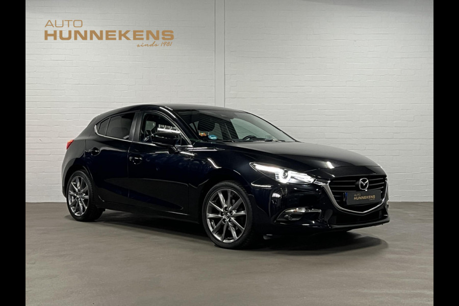 Mazda 3 2.0 SkyActiv-G 120 SkyLease GT Stuur-/stoelverwarming | Cruise Control | Achteruitrij camera | Head-up | Dode hoek assistent | 18'' lichtmetalen wielen