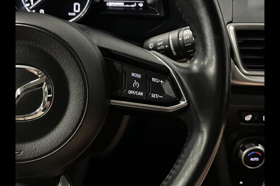Mazda 3 2.0 SkyActiv-G 120 SkyLease GT Stuur-/stoelverwarming | Cruise Control | Achteruitrij camera | Head-up | Dode hoek assistent | 18'' lichtmetalen wielen