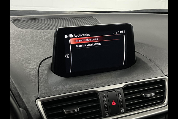 Mazda 3 2.0 SkyActiv-G 120 SkyLease GT Stuur-/stoelverwarming | Cruise Control | Achteruitrij camera | Head-up | Dode hoek assistent | 18'' lichtmetalen wielen