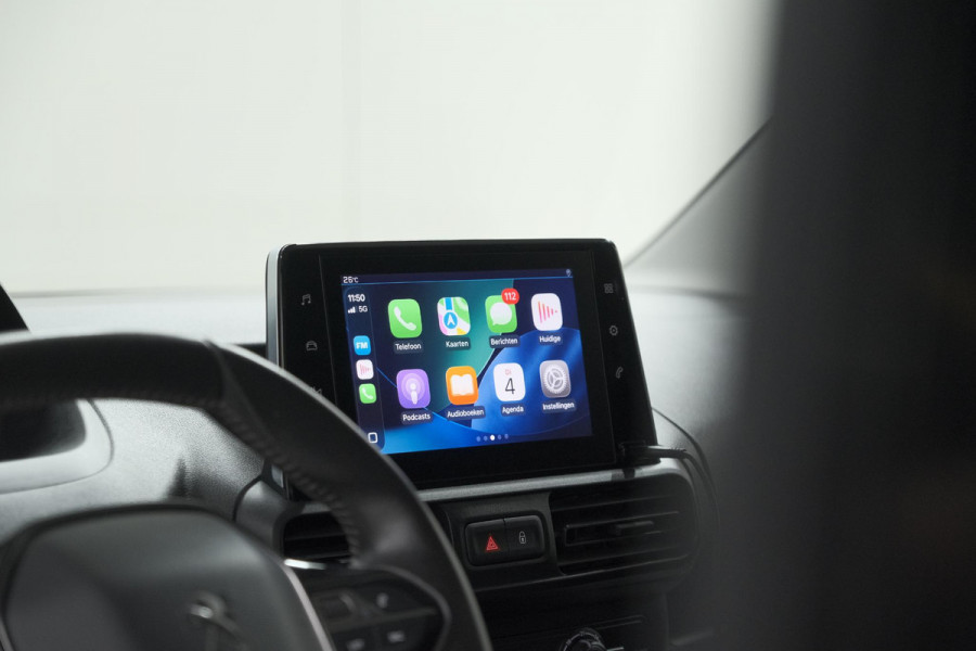 Peugeot Partner 1.5 BlueHDi 130 EAT8 S&S L1 | Houten laadvloer | Trekhaak | Camera | Parkeersensoren | Apple Carplay