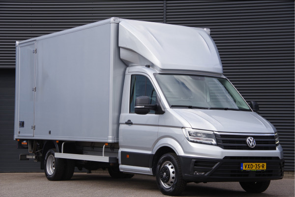 Volkswagen Crafter 35 2.0 TDI N1! DUBBELLUCHT BAKWAGEN, 1000KG LAADKLEP, 164PK AUT. LED, GEVEERDE STOEL, NAVI, CRUISE, AIRCO, VOORRUIT VERWARMING,