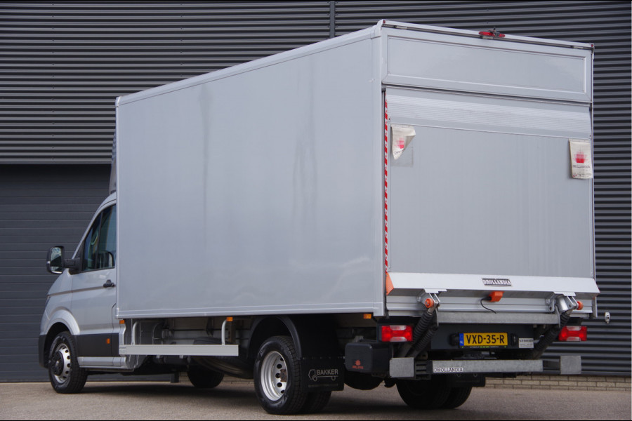 Volkswagen Crafter 35 2.0 TDI N1! DUBBELLUCHT BAKWAGEN, 1000KG LAADKLEP, 164PK AUT. LED, GEVEERDE STOEL, NAVI, CRUISE, AIRCO, VOORRUIT VERWARMING,