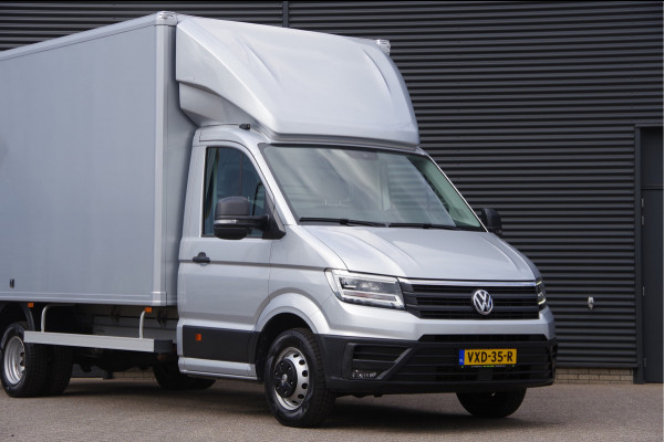 Volkswagen Crafter 35 2.0 TDI N1! DUBBELLUCHT BAKWAGEN, 1000KG LAADKLEP, 164PK AUT. LED, GEVEERDE STOEL, NAVI, CRUISE, AIRCO, VOORRUIT VERWARMING,